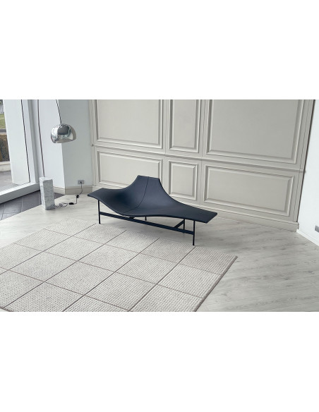 Chaise Longue Terminal 1 in pelle atracite (Offerta Expo) B&B Italia - 6
