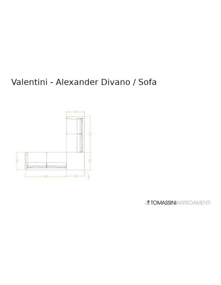 Canapé Alexander en tissu blanc sale (Offre Expo) - 7
