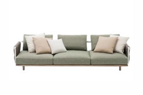 Canapé 3 places pour extérieur Eden Roda - 1