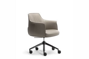 Archibald Task Managerial Armchair Poltrona Frau - 1 2