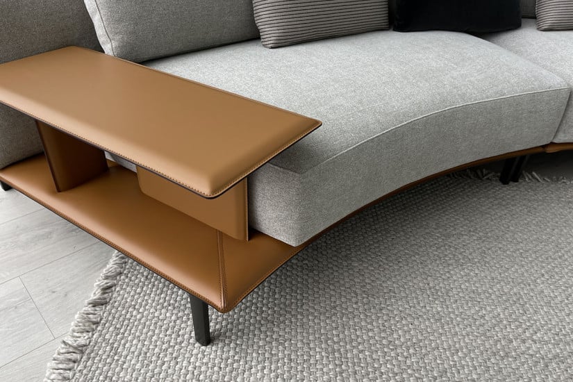 Divano Brera curvo (Offerta Expo) Poliform - 4