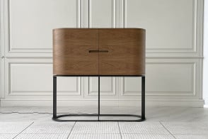 Ino 2 Doors Bar Cabinet (Expo Offer) Giorgetti - 9 2