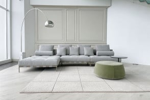 Pixel Light Indoor Grey Sofa (Expo Offer) Saba - 7 2