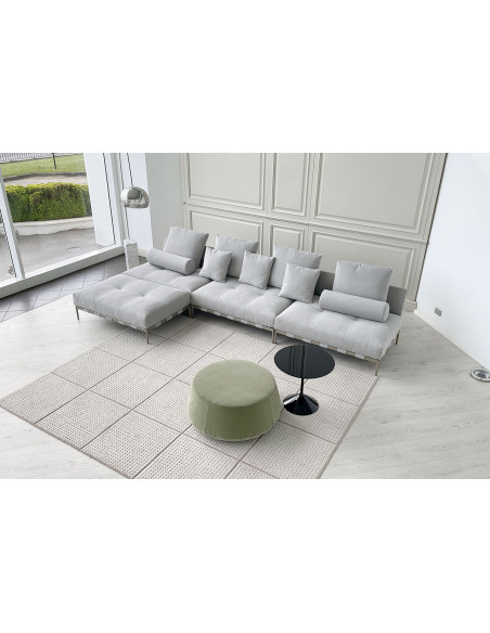 Pixel Light Indoor Grey Sofa (Expo Offer) Saba - 4