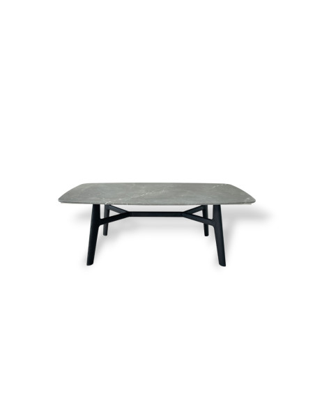 Tavolo Curve in marmo grigio (Offerta Expo) Poliform - 7