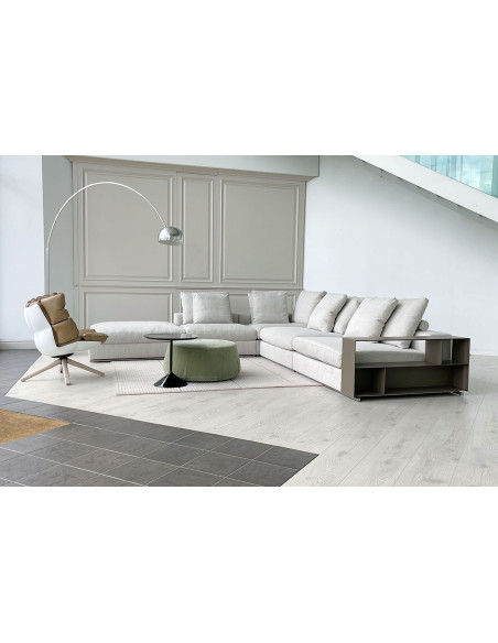 Canapé Groundpiece blanc (Offre Expo) Flexform - 2