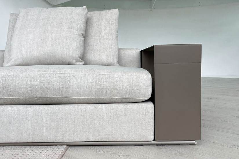 Canapé Groundpiece blanc (Offre Expo) Flexform - 4