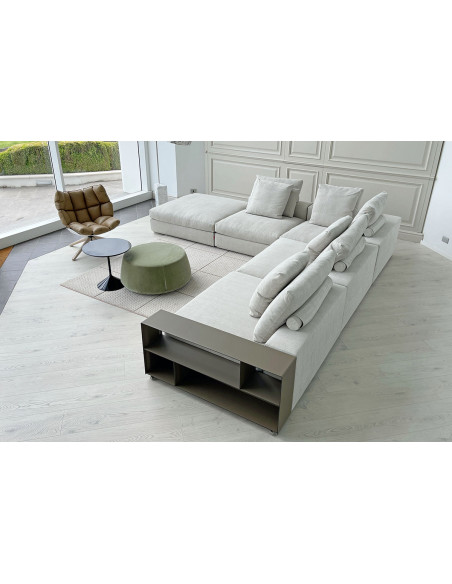 Canapé Groundpiece blanc (Offre Expo) Flexform - 5