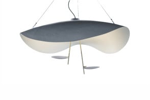 Lampe à Suspension Lederam Manta S2 Catellani&Smith - 1