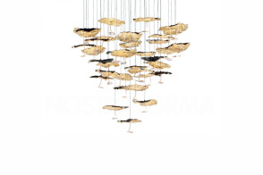 Lampada a Sospensione Gold Moon Catellani&Smith - 1