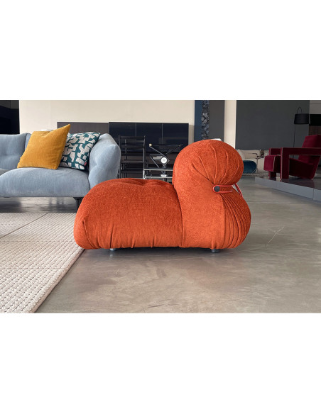 Poltrona Soriana color ruggine (Offerta Expo)  - 5