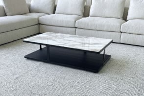 Tavolino Creek en marbre blanc (Offre Expo) Poliform - 6 2