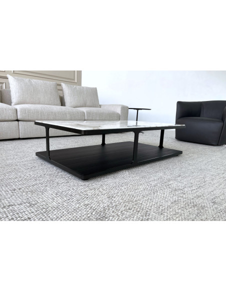 Tavolino Creek en marbre blanc (Offre Expo) Poliform - 2