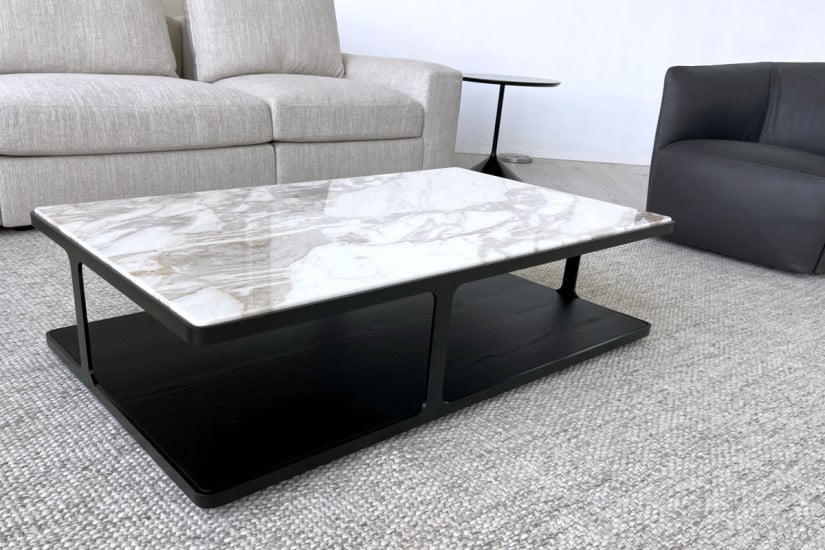 Tavolino Creek en marbre blanc (Offre Expo) Poliform - 3