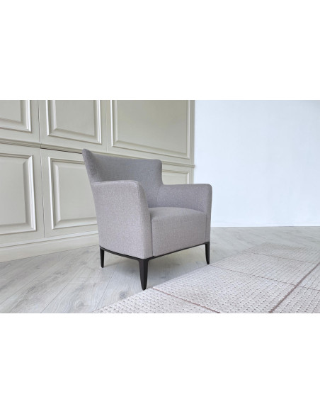 Poltrona Gentleman Relax in tessuto tortora (Offerta Expo)  - 2