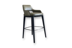 Sgabello Sophie Light in pelle verde (Offerta Expo) Poliform - 7
