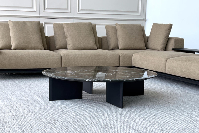 Tavolino Mush in marmo verde (Offerta Expo)  - 2
