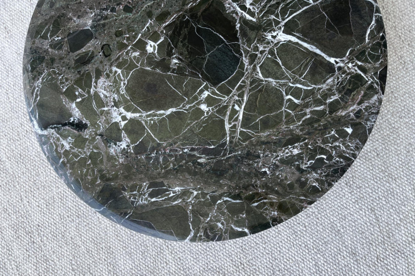 Tavolino Mush in marmo verde (Offerta Expo)  - 6