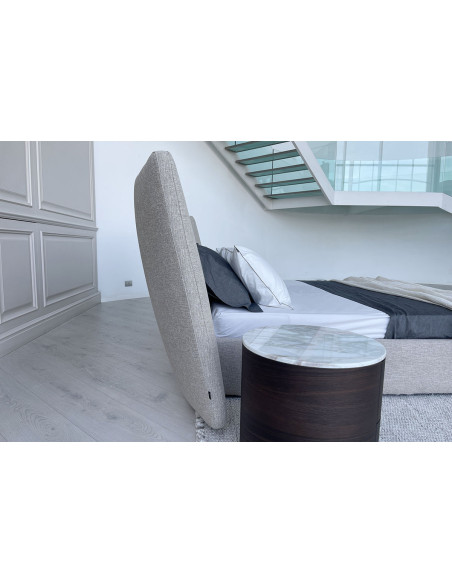 Letto Rever in tessuto grigio (Offerta Expo)  - 3