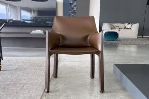 Sedia Cab 413 in cuoio (Offerta Expo) - Cassina 2