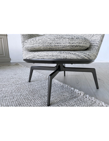 Fauteuil Caratos blanc et noir (Offre Expo) Maxalto - 7
