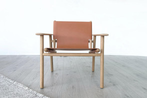 Fauteuil Cordoba en cuir orange B&B Italia - 6 2
