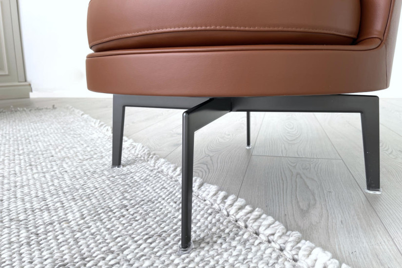 Poltrona Feel Good in pelle marrone (Offerta Expo) Flexform - 1