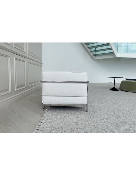 LC3 Fauteuil Grand Confort, Grand Modèle White Sofa (Expo Offer) Cassina - 9