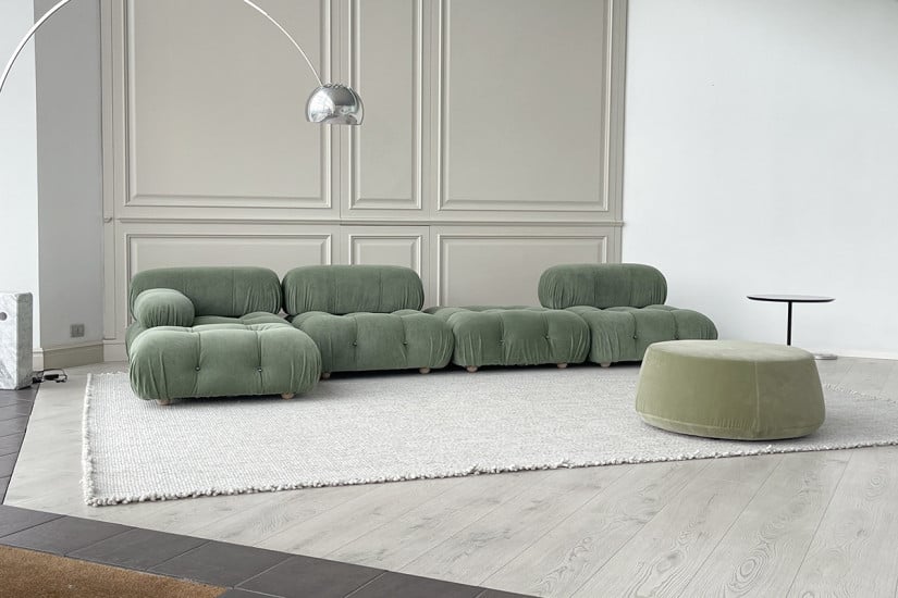 Camaleonda 4 Seater Green Sofa (Expo Offer) B&B Italia - 5