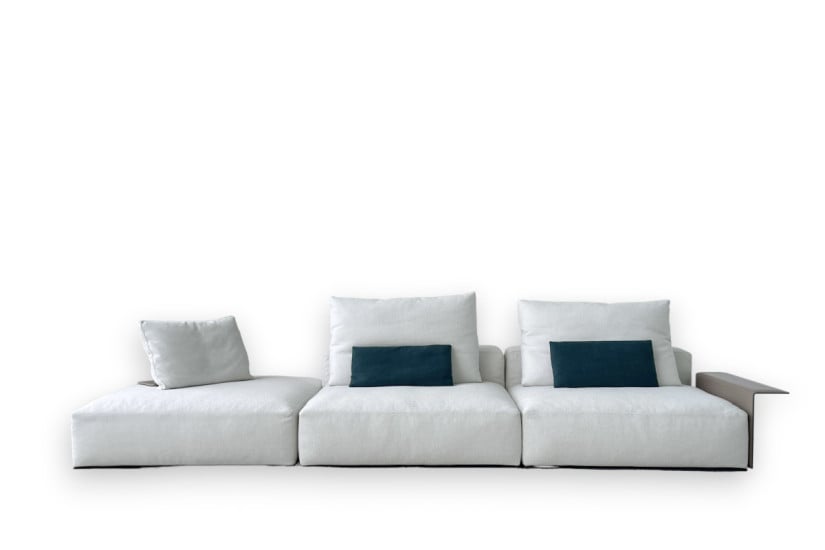 Divano Westside Soft in tessuto avorio (Offerta Expo) Poliform - 8
