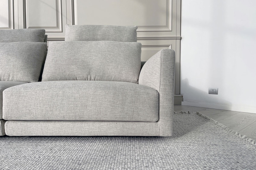Canapé Bristol en tissu gris (Offre Expo) Poliform - 2