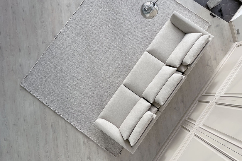 Canapé Bristol en tissu gris (Offre Expo) Poliform - 4