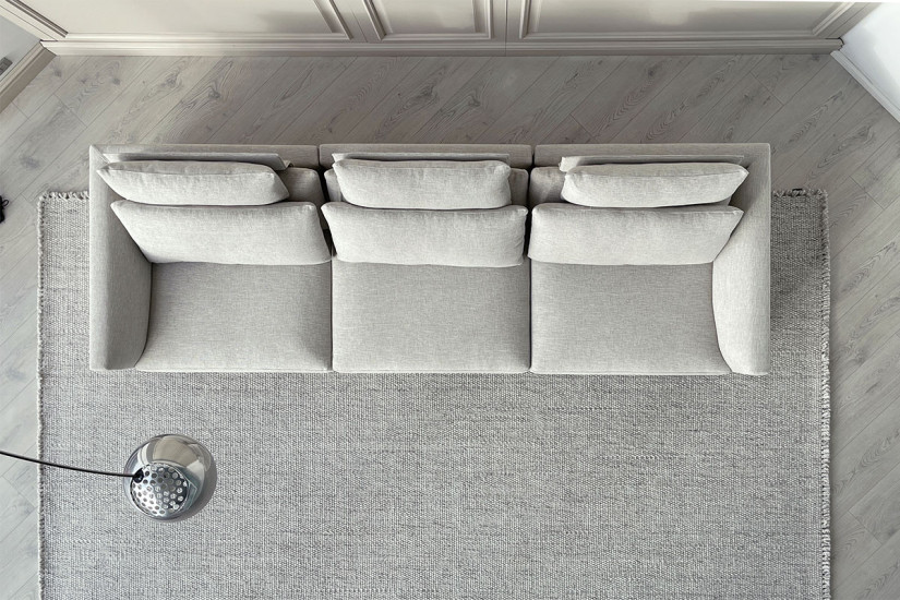 Divano Bristol in tessuto grigio (Offerta Expo) Poliform - 5