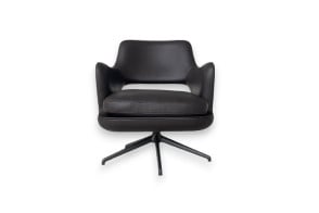 Fauteuil Eliseo en cuir marron (Offre Expo) Flexform - 7