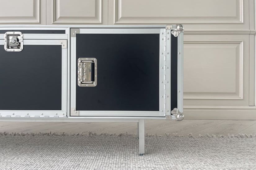 Total Flightcase Black Sideboard (Expo Offer) Diesel with Moroso - 4