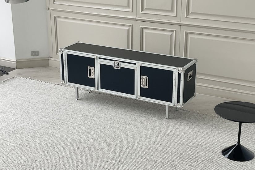 Total Flightcase Black Sideboard (Expo Offer) Diesel with Moroso - 7