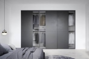 Armoire Layer à portes coulissantes Novamobili - 5 2