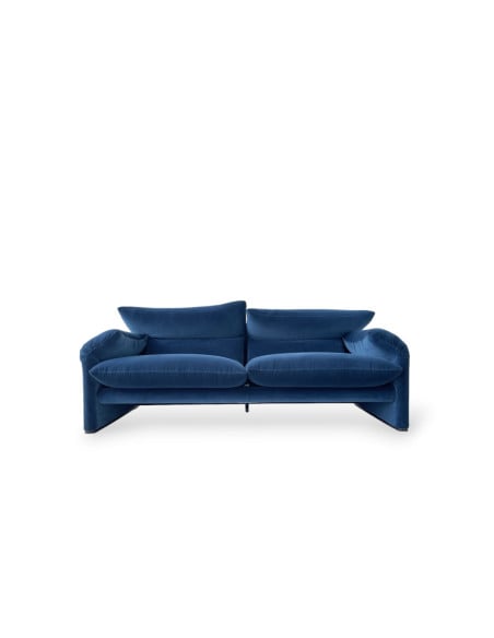 Maralunga Maxi Blue Sofa (Expo Offer) Cassina - 9