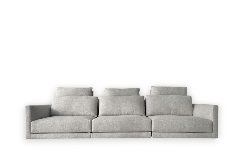 Divano Bristol 4 posti grigio (Offerta Expo) Poliform - 6