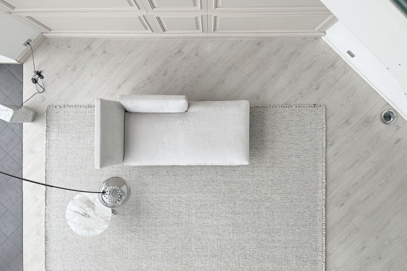 Dormeuse Evergreen in tessuto bianco (Offerta Expo) Flexform - 7