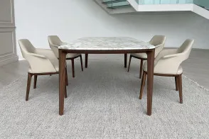 Table Henry en marbre Calacatta (Offre Expo) Poliform - 7 2