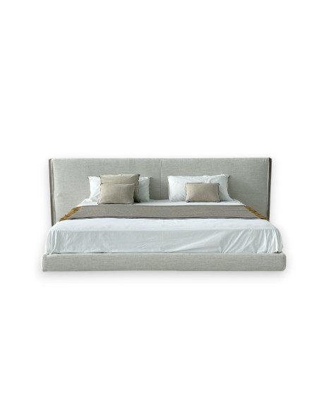 Lit Yume en Tissu Couleur Sable (Offre Expo) Poliform - 9