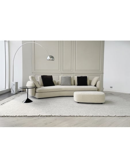 Saint-German Boomerang Sofa in Fabric (Expo Offer) Poliform - 1