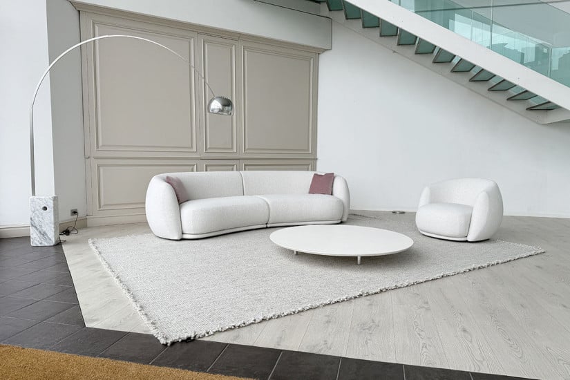 Pacific White Sofa (Expo Offer) Moroso - 2