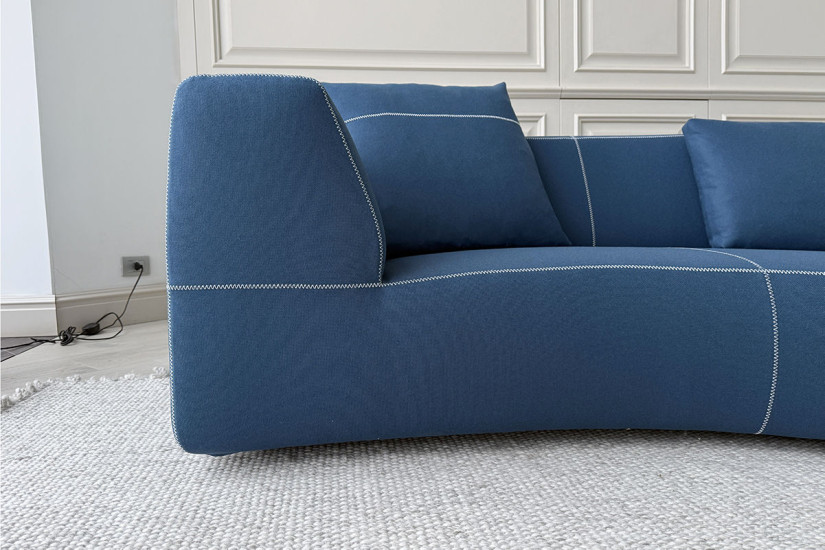 Bend Blue Sofa (Expo Offer) B&B Italia - 3