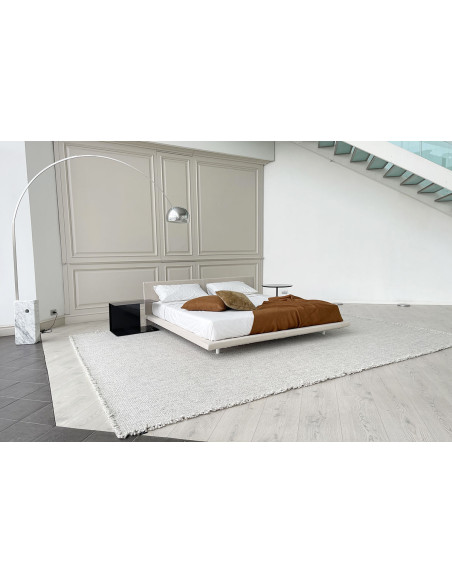 Chemise Bed in beige leather (Expo Offer) Living Divani - 5