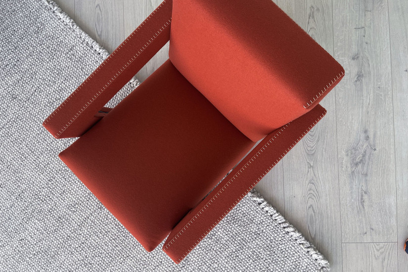 Utrecht Orange Armchair (Expo Offer) Cassina - 6