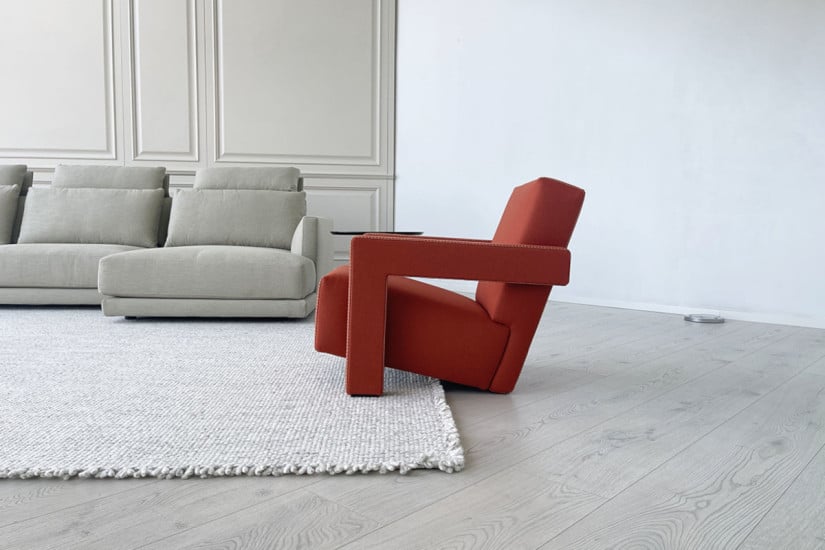 Utrecht Orange Armchair (Expo Offer) Cassina - 3