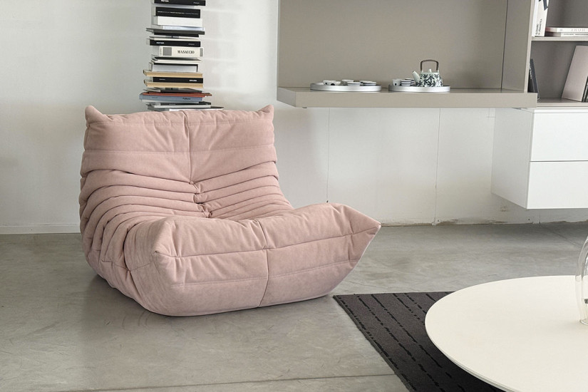 Fauteuil Togo rose (Offre Expo) Ligne Roset - 1