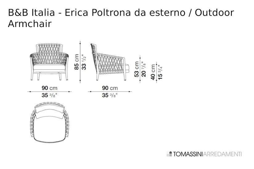 Erica Outdoor Armchair (Expo Offer)  - 7
